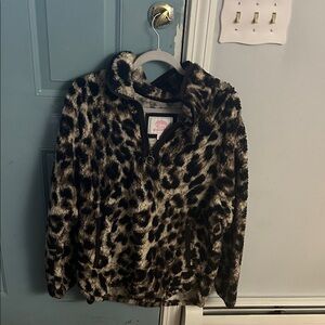 Simply Southern Animal Print Fleece Hoodie